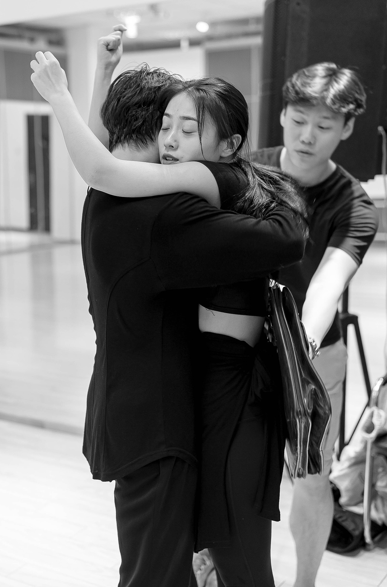 2021年8月23日张爱马迪,贾昊悦新舞彩排