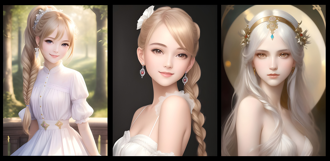 时代进步，今日AI绘图成品1（图ZMzMwODQzNDc2） - 游戏原画 - 站酷设计师Ben_Yu原创素材 - 站酷ZCOOL