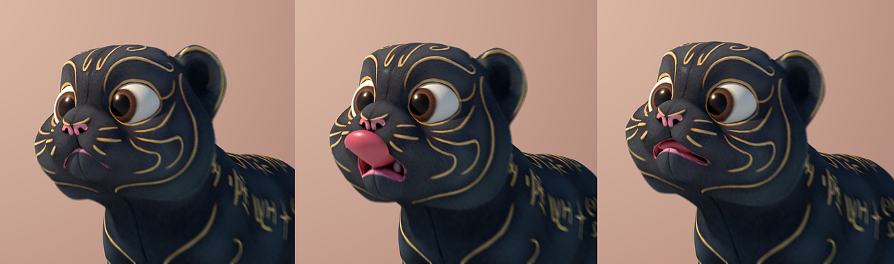 参考虎符做一个小老虎（图ZMjg3MjI0NzIw） - 动画/影视 - 站酷设计师守林动画原创素材 - 站酷ZCOOL