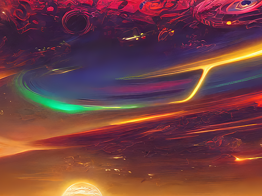 #站酷梦笔#星空无限可能