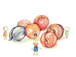 蜜餞插畫