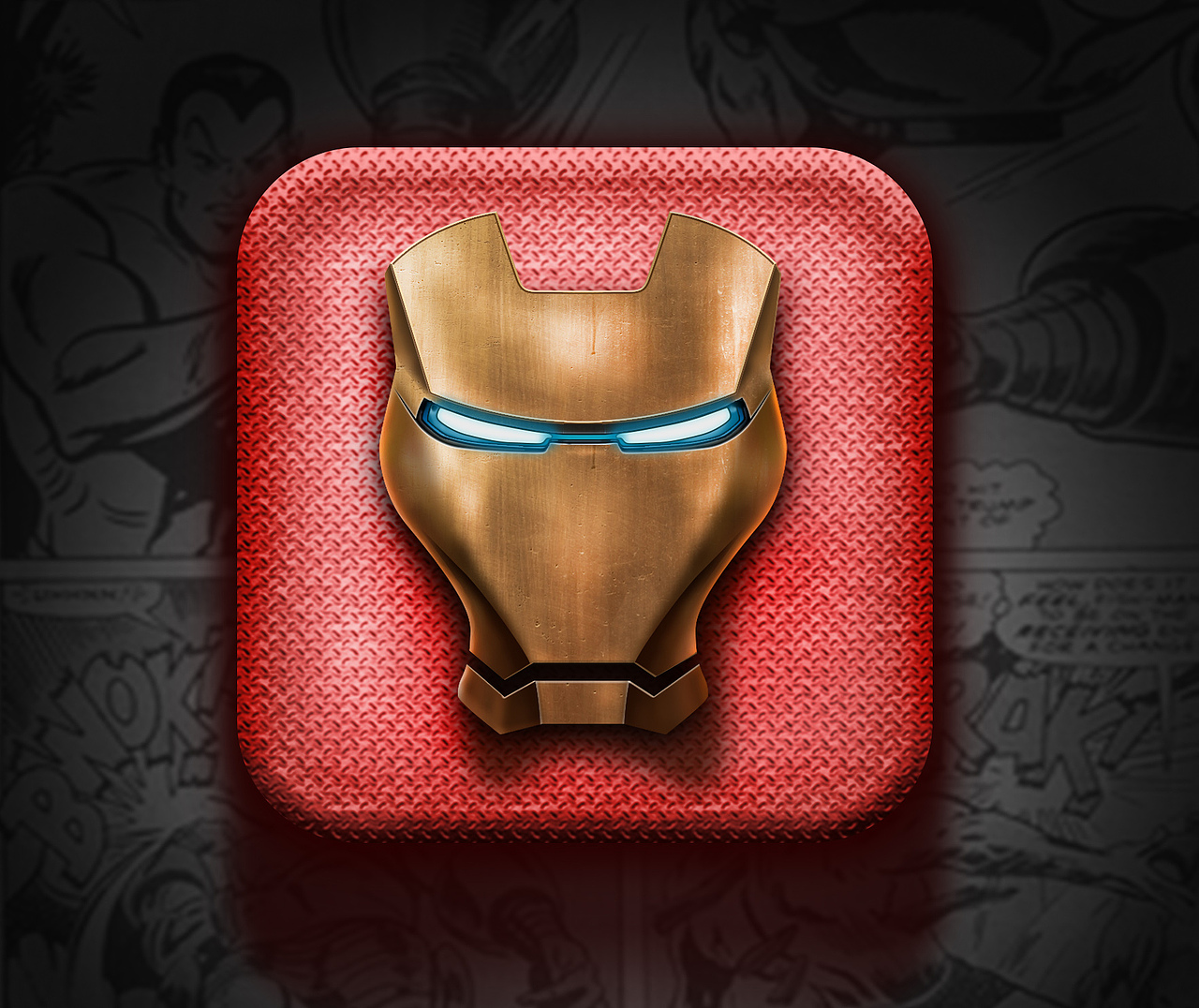 钢铁侠拟物图标|平面|logo|张好甜aubrey_临摹作品-站酷zcool