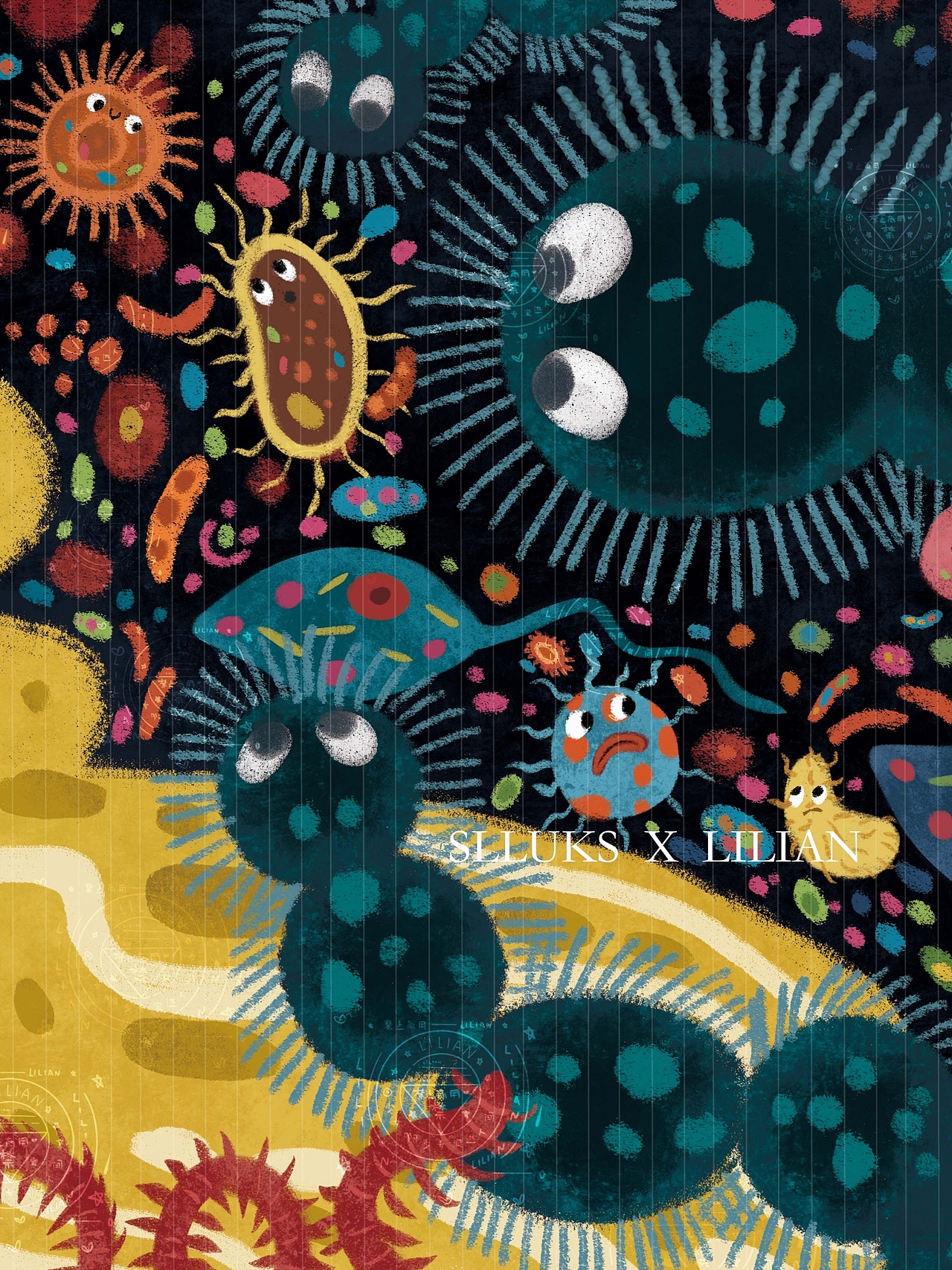 SLLUKS太空星旅系列绘本-微生物星球 2019.12月