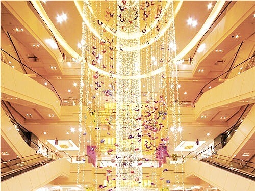 商场吊挂灯饰_素材网站_图片免费下载-zcool站酷