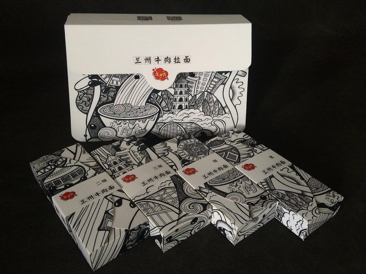 兰州牛肉面包装（图ZNTA3OTE0MDA=） - 包装 - 站酷设计师Oldhu原创素材 - 站酷ZCOOL