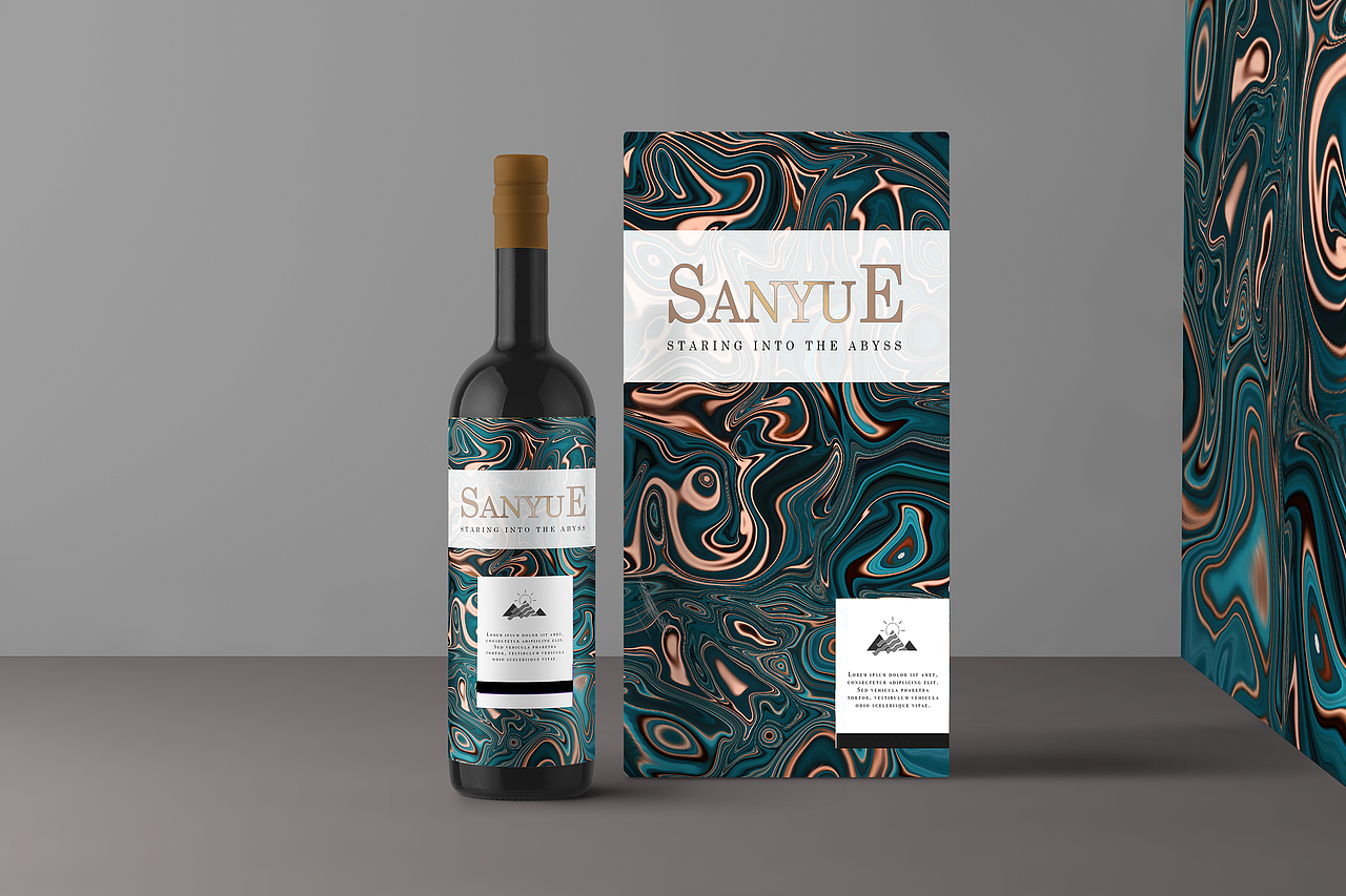 红酒包装设计#原创