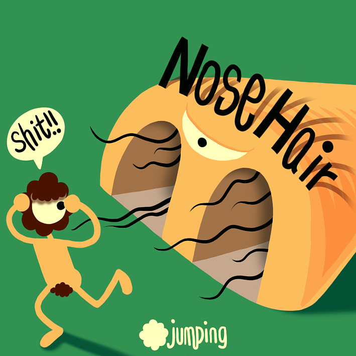 毛怪什么的才不是鼻毛怪的对手呢