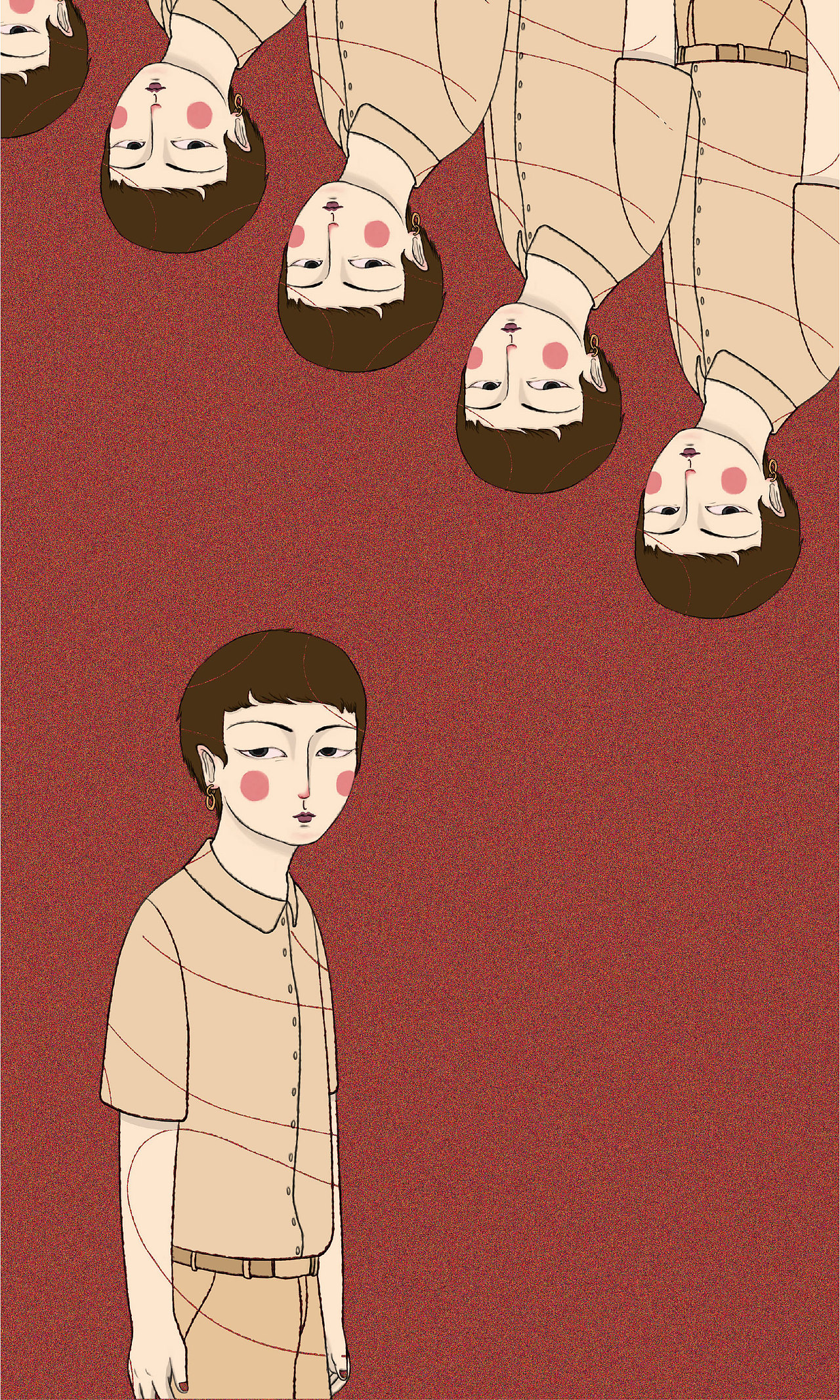 孤独患者|系列插画