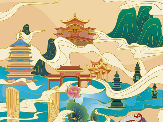 杭州海报插画设计