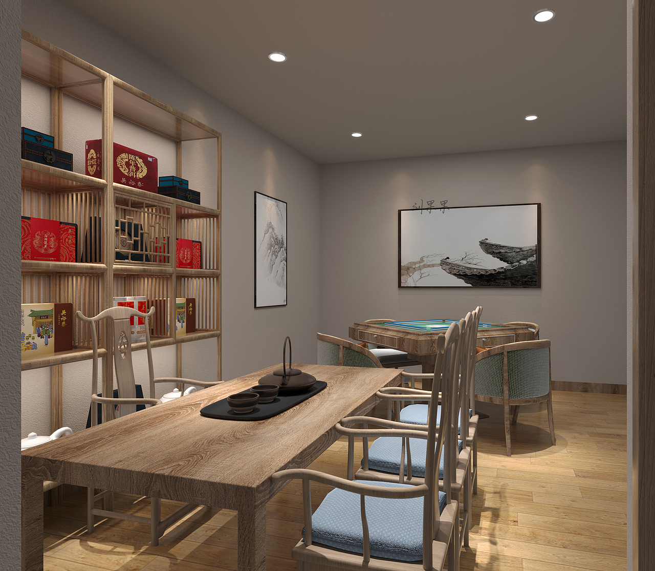 中式茶会所 | 隐于世,隐于市