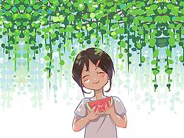 数码绘画 插画素材