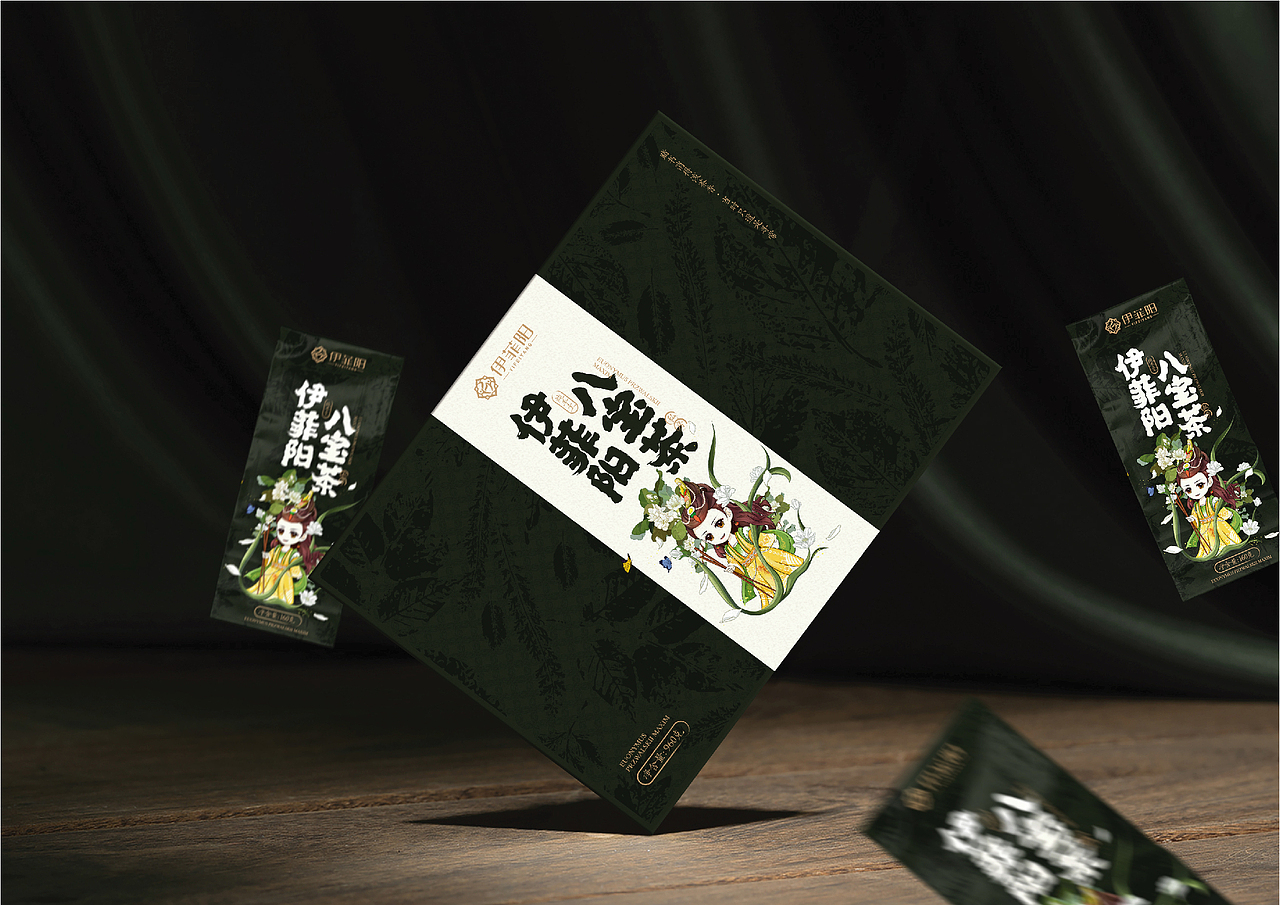 尚智包装&IP｜四款国潮包装设计｜插画包装｜礼盒包装（图ZMjc4MzY0MzY0） - 包装 - 站酷设计师尚智包装IP作品原创素材 - 站酷ZCOOL