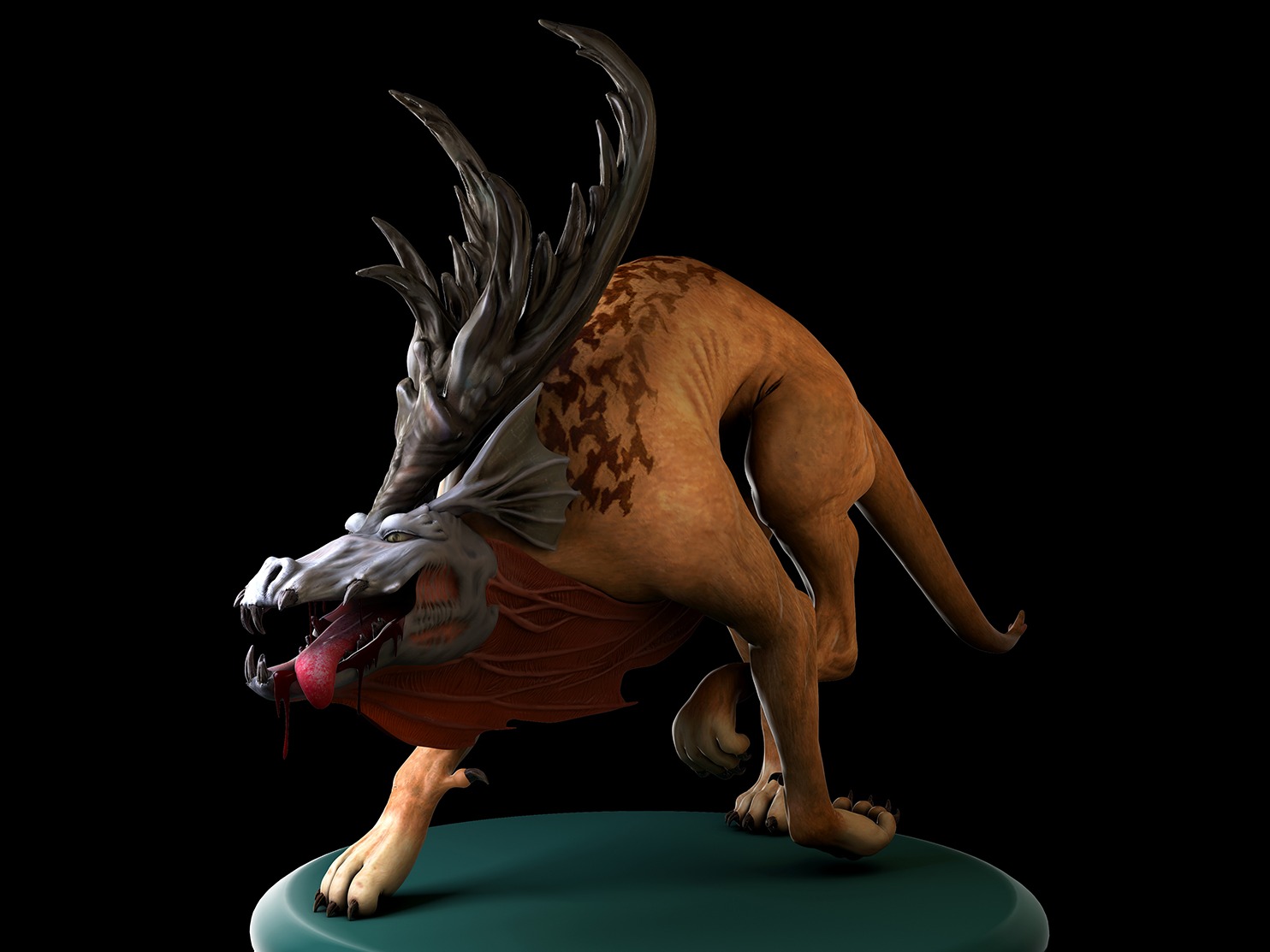 模型丨山海经-蛊雕