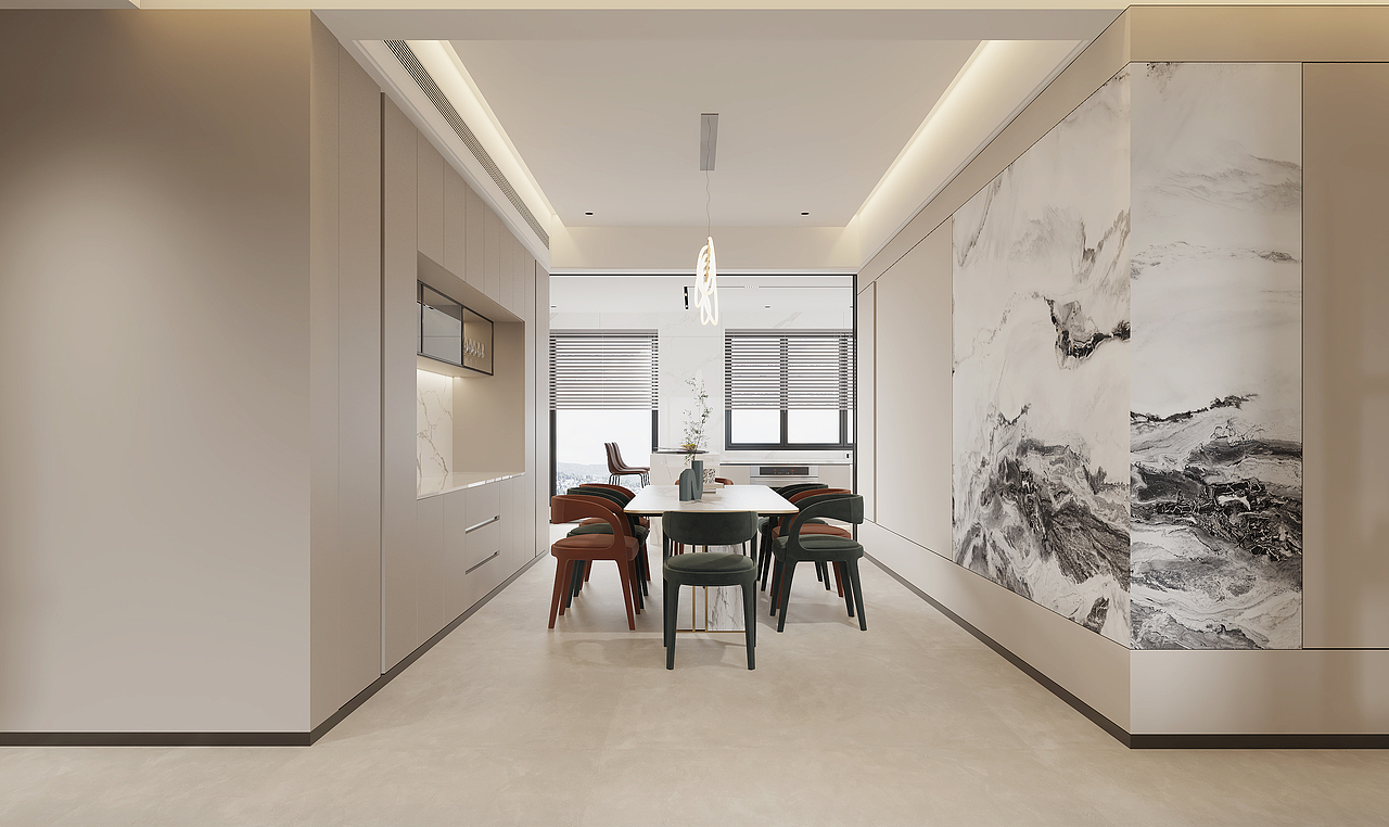 现代客餐厅设计表现