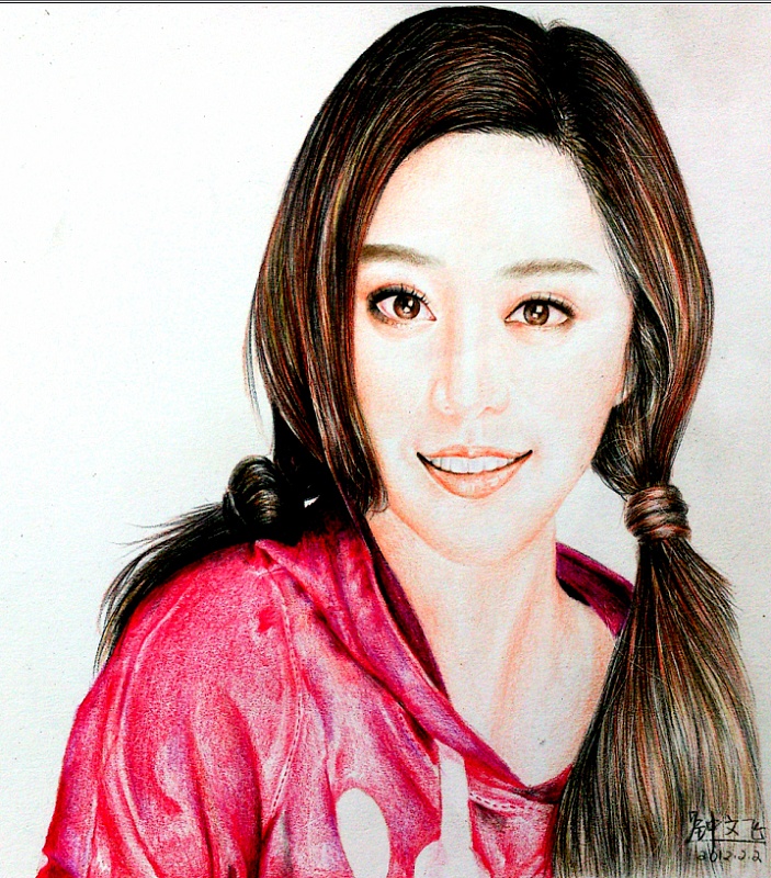 彩铅上的明星,你认识哪几个?