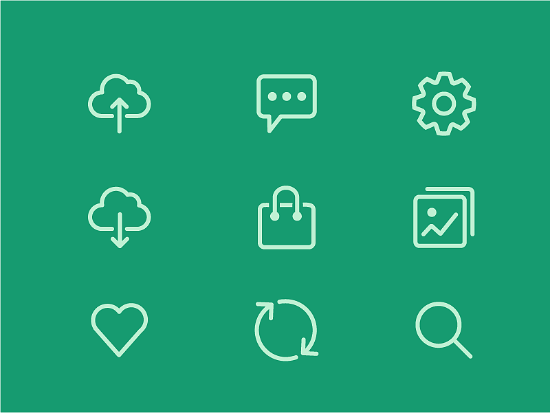 ui图标练习（图ZMTUzNjk1OTk2） - 图标 - 站酷设计师十二大可爱原创素材 - 站酷ZCOOL