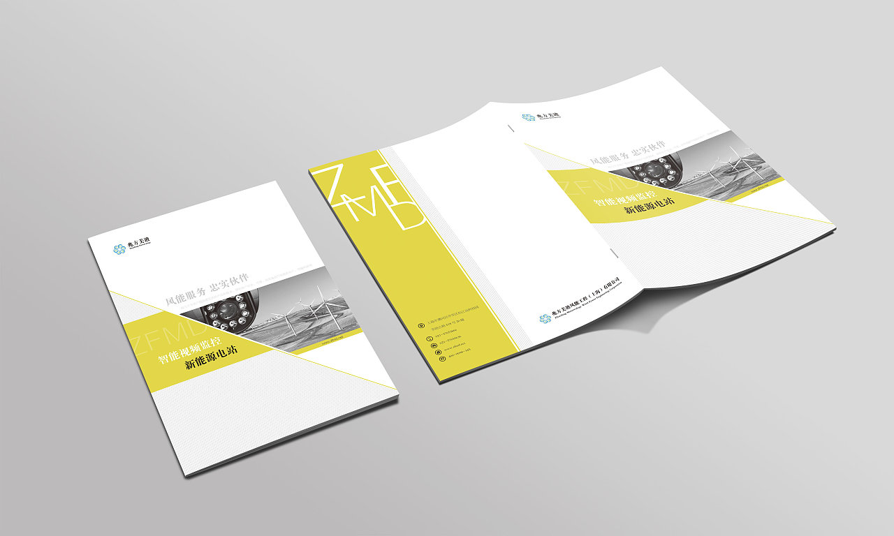 手册封面封底设计/企业宣传册/产品手册/书装/画册/杂志/平面