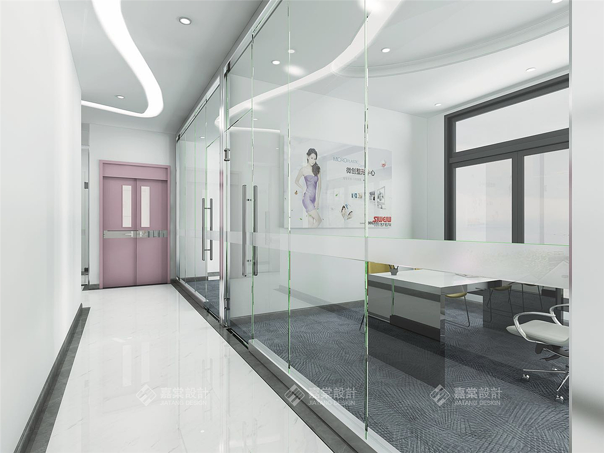 許昌優(yōu)藝整形醫(yī)院設(shè)計(jì)效果圖&鄭州整形醫(yī)院裝修公司（圖ZMjA4MzkwMDc2） - 家裝設(shè)計(jì) - 站酷設(shè)計(jì)師整形醫(yī)院設(shè)計(jì)原創(chuàng)素材 - 站酷ZCOOL