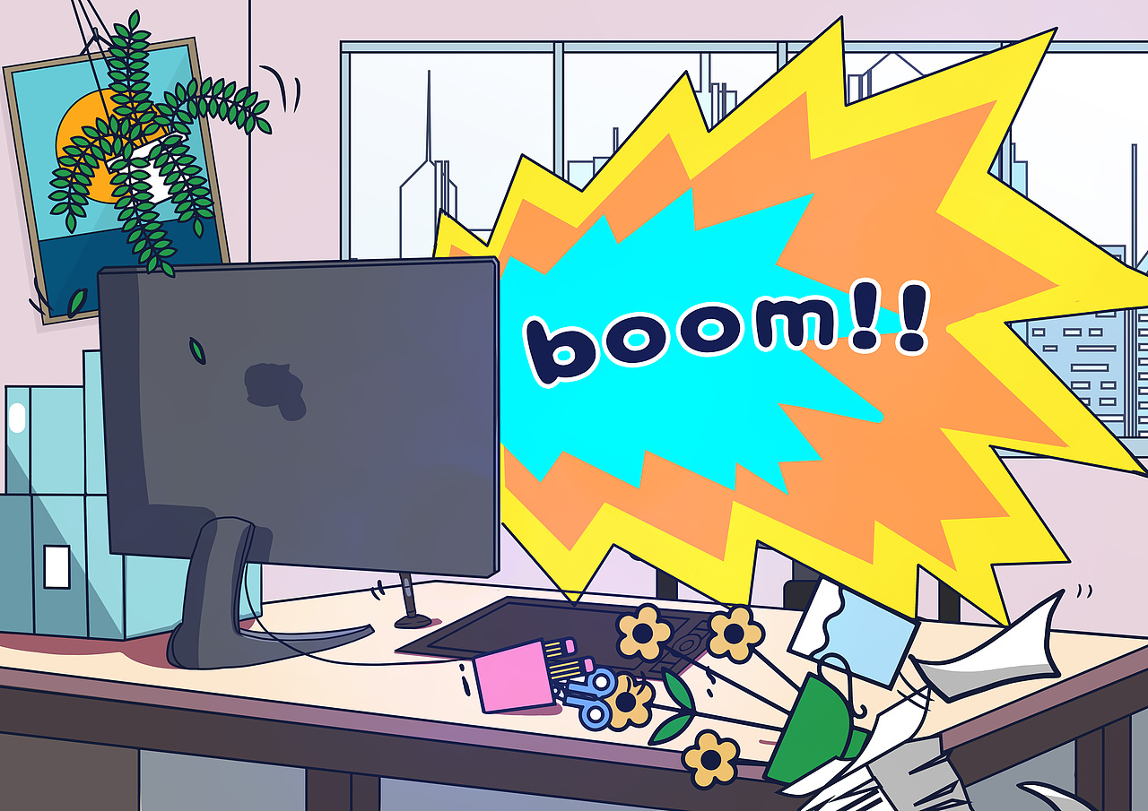 以纯Y2品牌合作的潮牛研究所插画