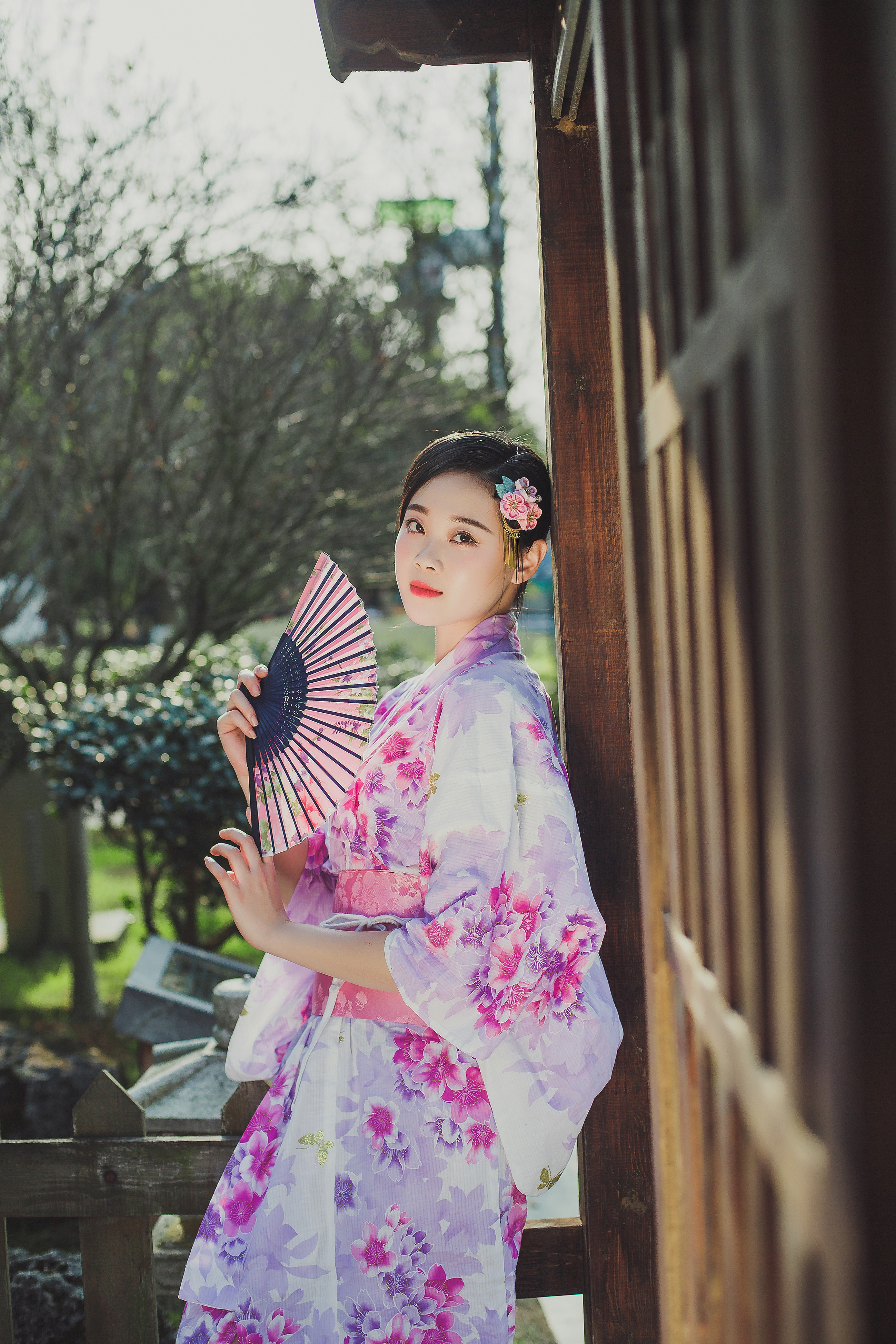 日系和服风格古风个人写真