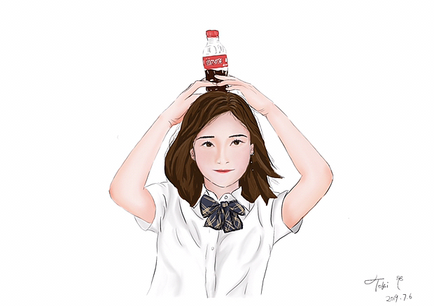 IPAD绘画:人物02