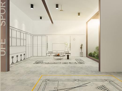 清水样板间底复