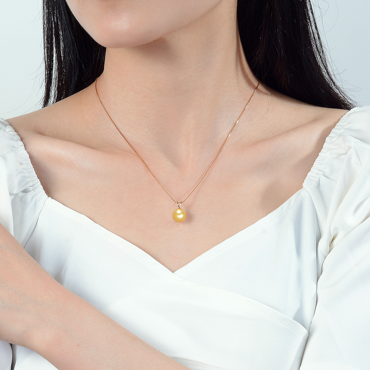 电商珠宝模特佩戴图