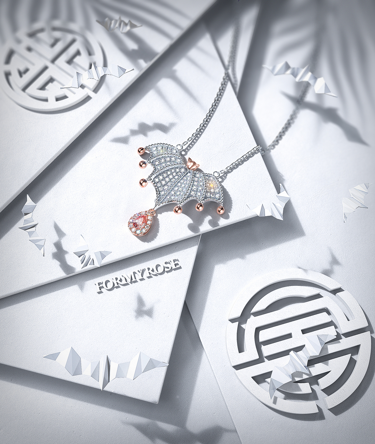 【全流程展示】如何专业的制作一张珠宝主题展示广告