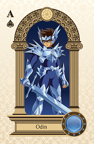 圣斗士系列-北歐篇（圖ZODE1NzU3NjQ=） - 商業(yè)插畫(huà) - 站酷設(shè)計(jì)師德毅設(shè)計(jì)原創(chuàng)素材 - 站酷ZCOOL