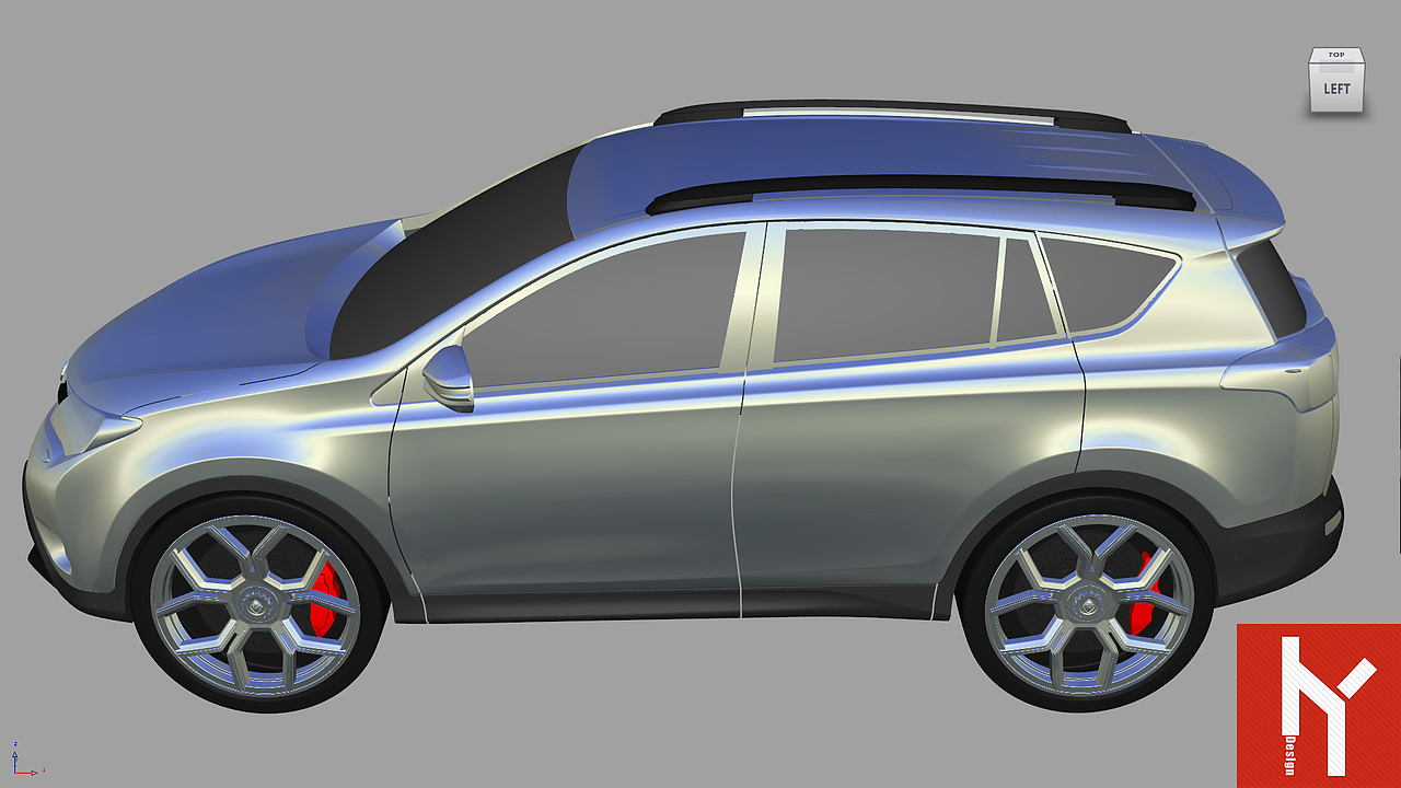 丰田RAV4 海耀(HY)学员作品 数模分享 !