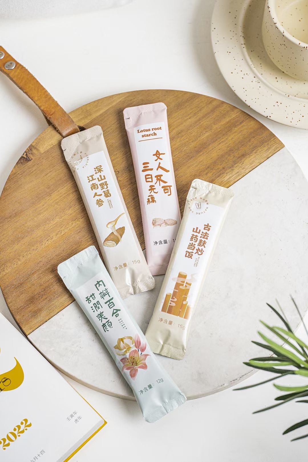 藕粉/山药粉/葛粉/百合粉系列插画包装（图ZMjgwMTgyNzUy） - 包装 - 站酷设计师iCY_REI原创素材 - 站酷ZCOOL
