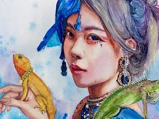 蜥蜴少女