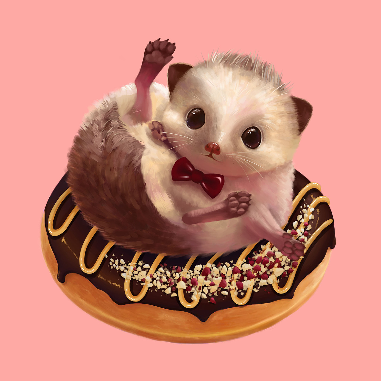 【美食插画】美味甜甜圈大合集~（图ZMTE4NDMzMjI0） - 商业插画 - 站酷设计师阿包要努力原创素材 - 站酷ZCOOL