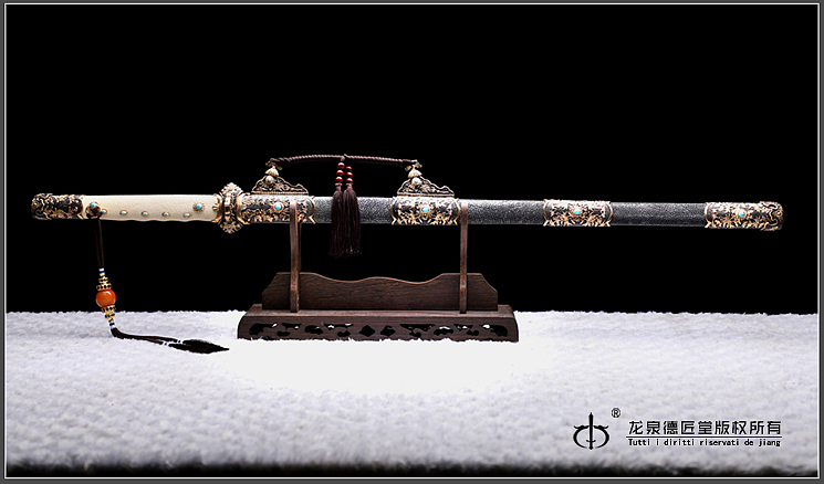 龙泉刀剑-豪华唐刀―胜影宽刃版(DJ-3379)