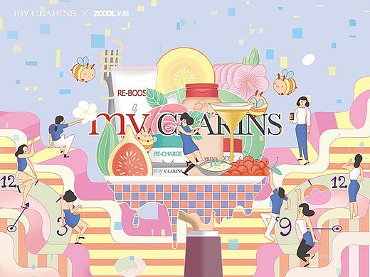 my CLARINS   《鲜食每刻》