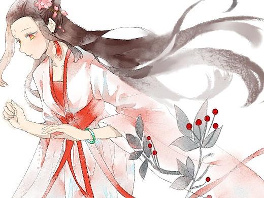 花間（個(gè)人主頁-ZMzUxMzMwNTY=） - 單幅漫畫 - 站酷設(shè)計(jì)師胖kkk原創(chuàng)素材 - 站酷ZCOOL