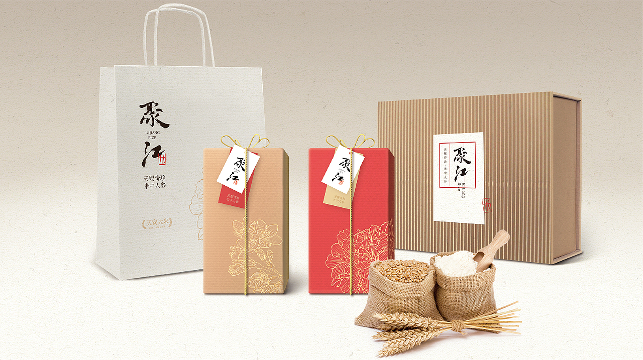 聚江大米（图ZMTM0NzIwNDgw） - 包装 - 站酷设计师佰乐原创素材 - 站酷ZCOOL