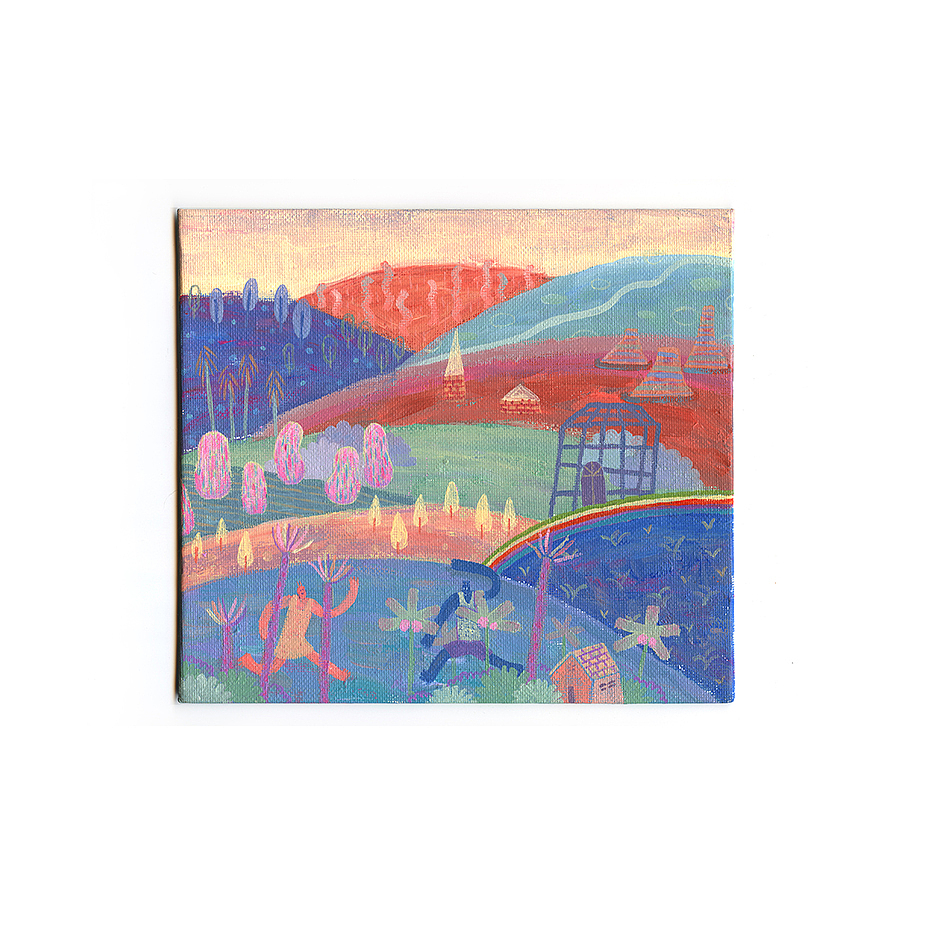 旅途中遇到的風(fēng)景如畫（圖ZMTc2MTU4OTYw） - 繪畫 - 站酷設(shè)計(jì)師kiho奇禾子原創(chuàng)素材 - 站酷ZCOOL