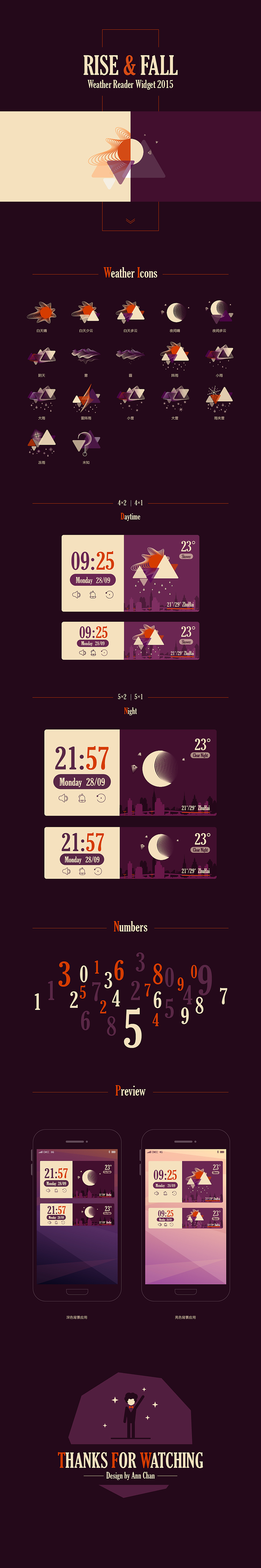 Rise & Fall（圖ZMzQ1MTM2NzI=） - 主題/皮膚 - 站酷設(shè)計(jì)師annchan原創(chuàng)素材 - 站酷ZCOOL