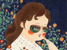 插画 没事可临摹