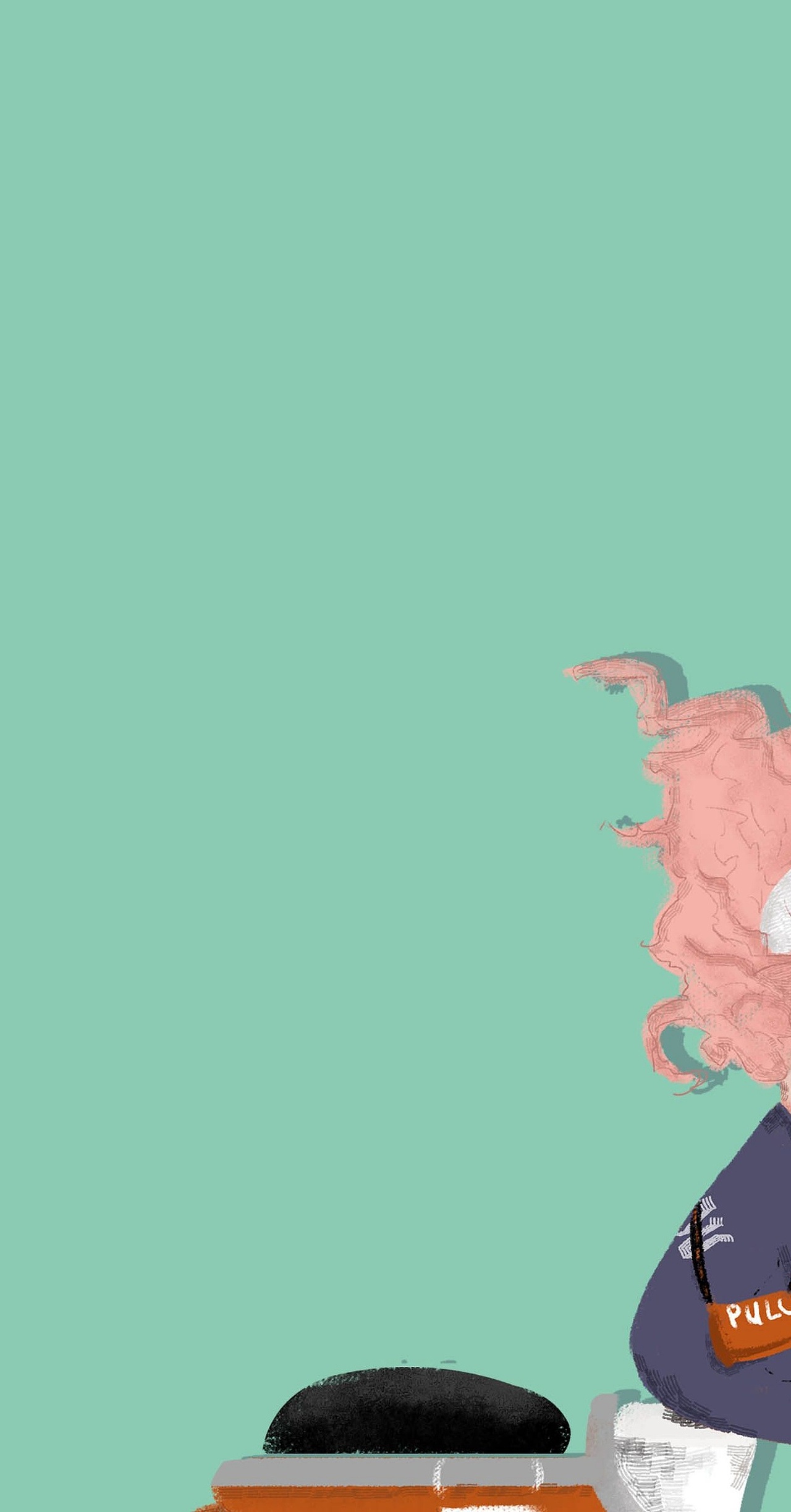 儿童插画小人物练习,开车车了