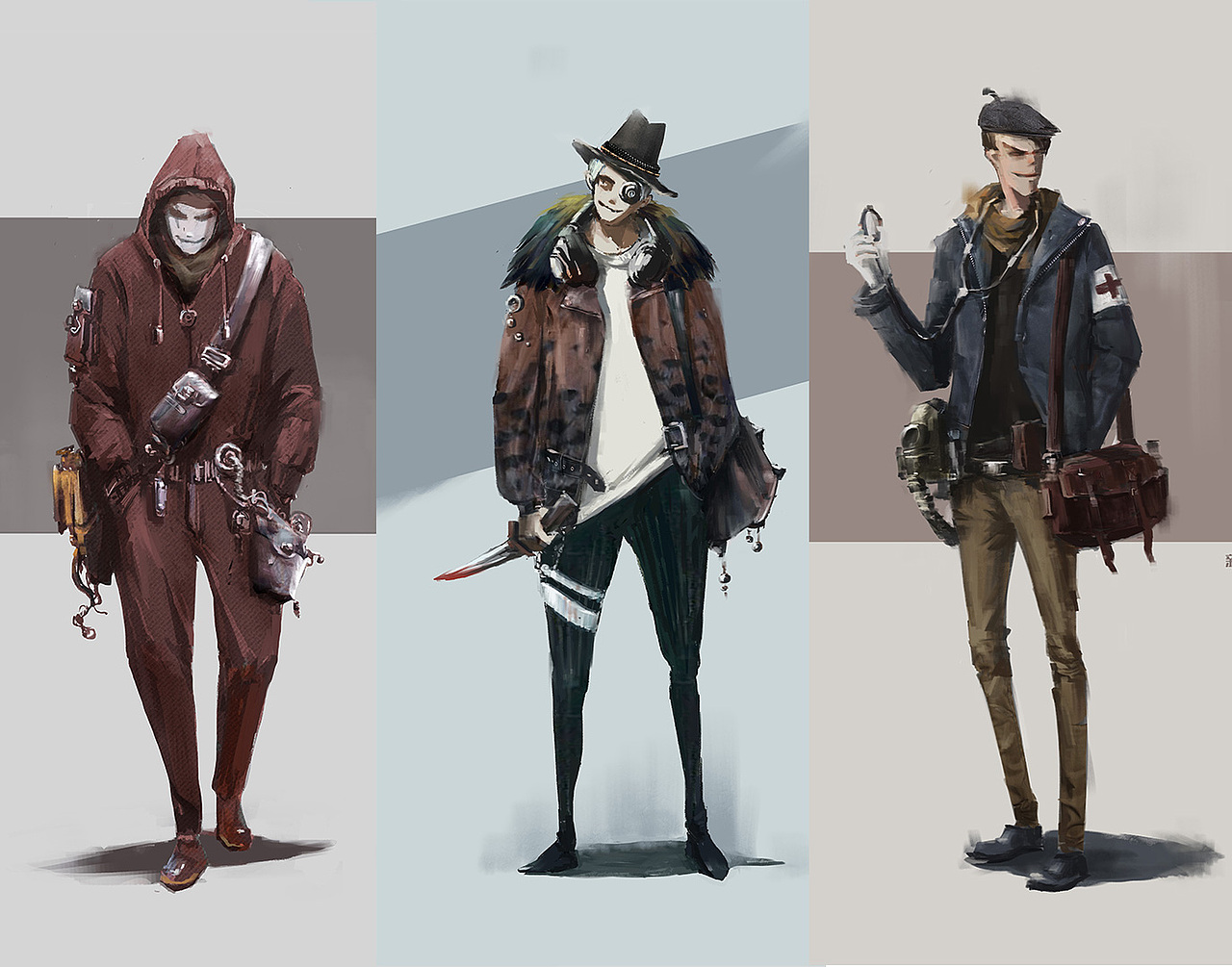 新人类基地系列（图ZMjAzODU1OTQw） - 概念设定 - 站酷设计师贾河鼠原创素材 - 站酷ZCOOL
