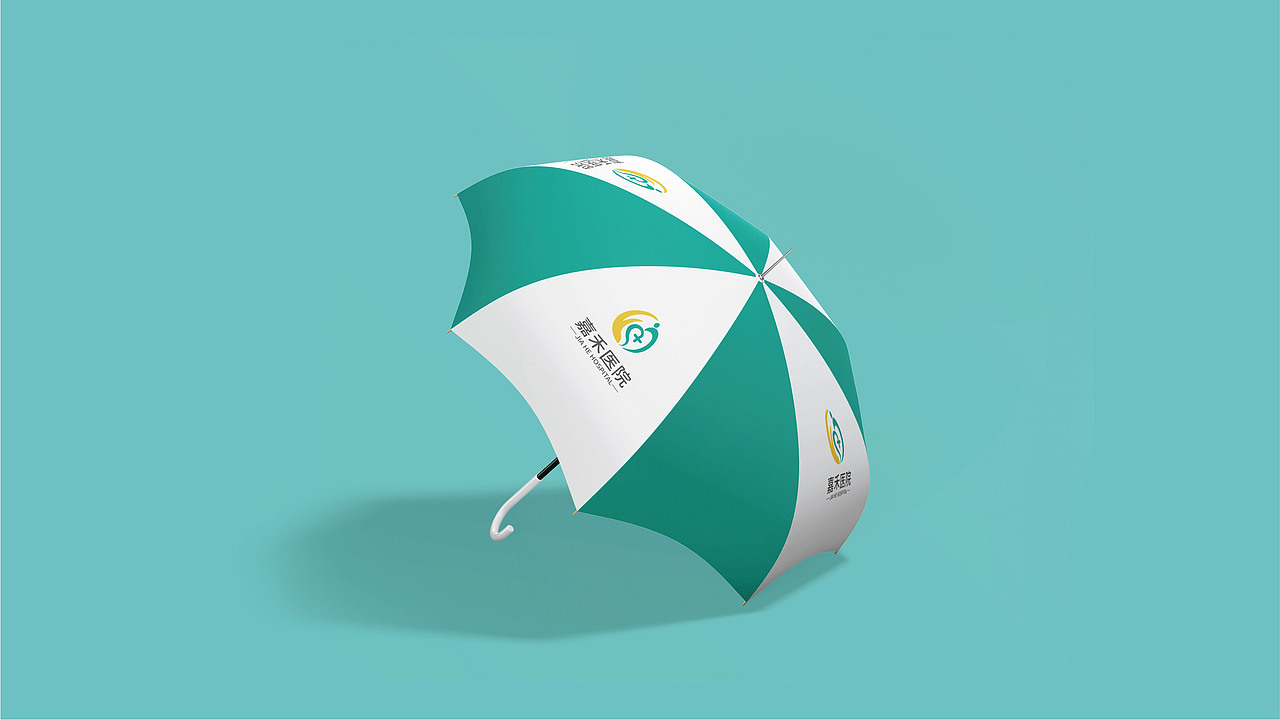 妇幼医院logo标志vi设计