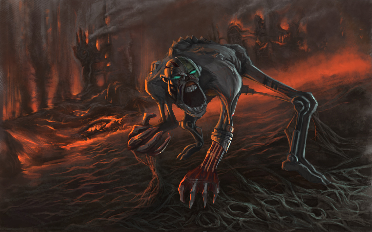 来自地狱的金属化食尸鬼