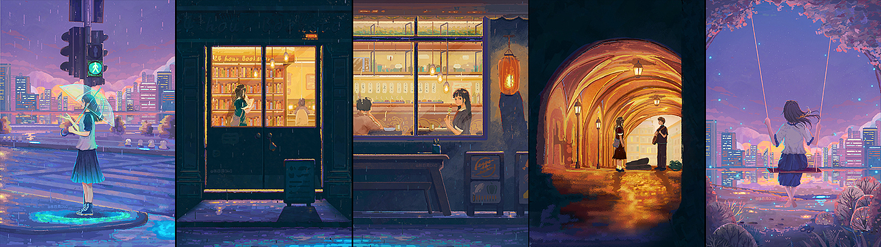 凌晨两点的城市