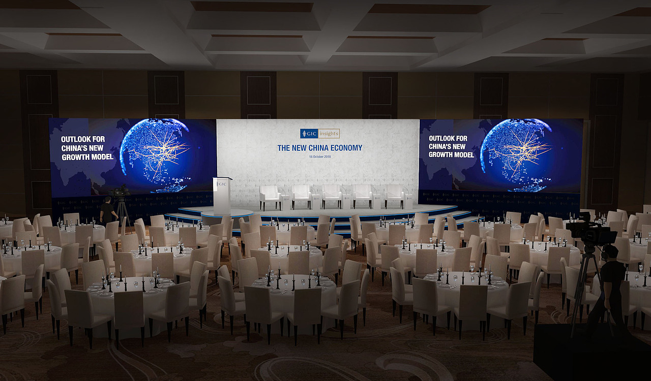 GIC EVENT SINGAPORE（圖ZMTM2NTk0NjU2） - 展陳設計 - 站酷設計師Bowen8原創(chuàng)素材 - 站酷ZCOOL