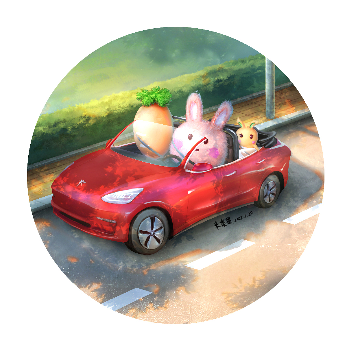 兔萝崽（图ZMjg2MDAxOTc2） - 儿童插画 - 站酷设计师米酱蜀黍原创素材 - 站酷ZCOOL