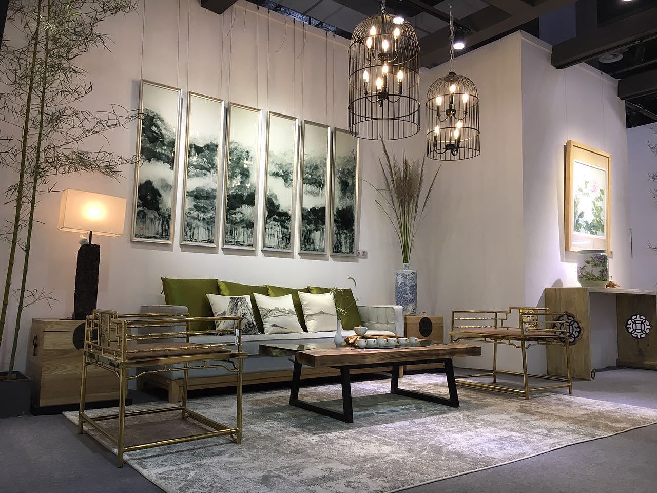 景德镇 新中式展示设计 落地方案（图ZMTI2NDUyODY0） - 展陈设计 - 站酷设计师未空间设计原创素材 - 站酷ZCOOL