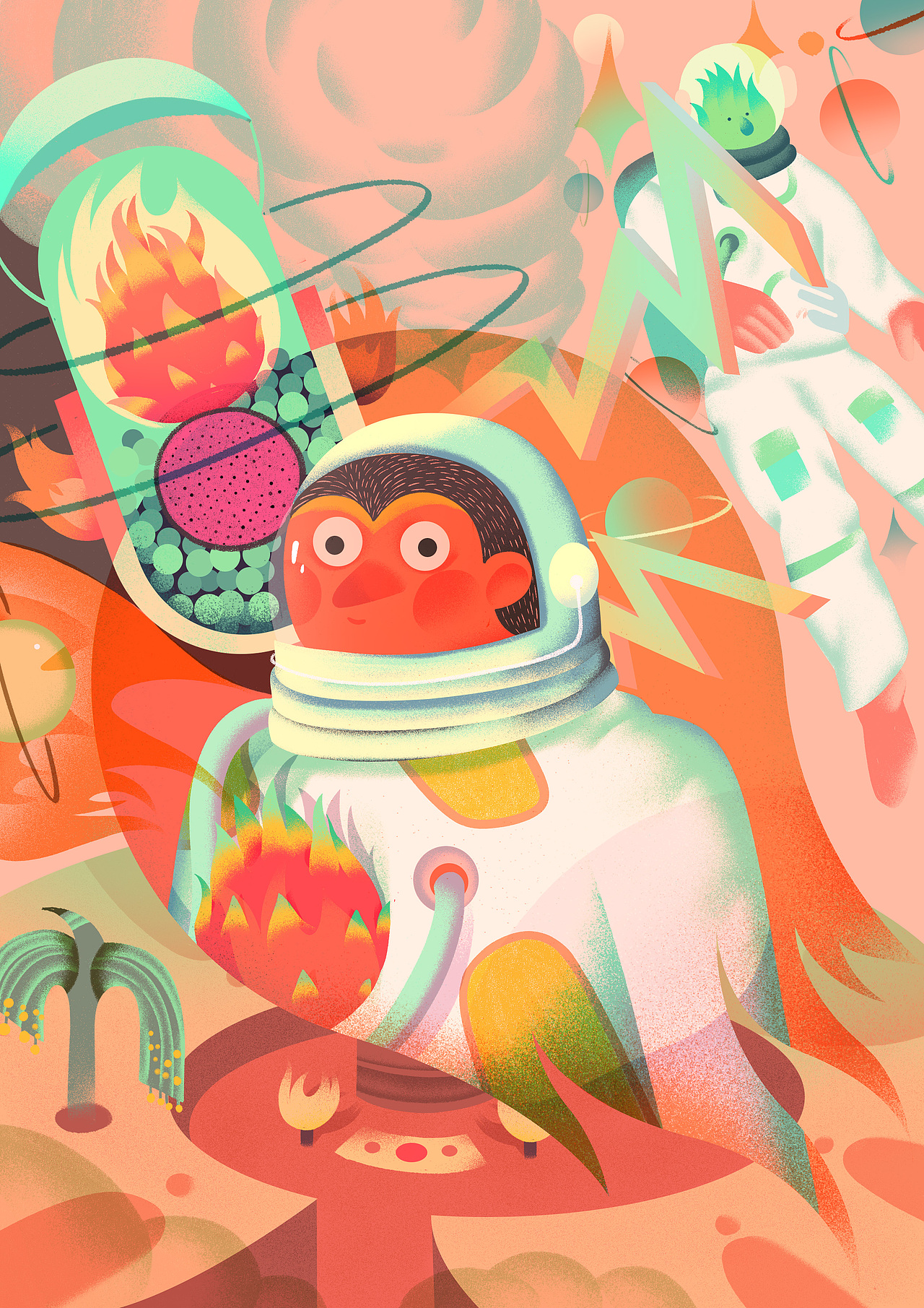 2021年中插画总结