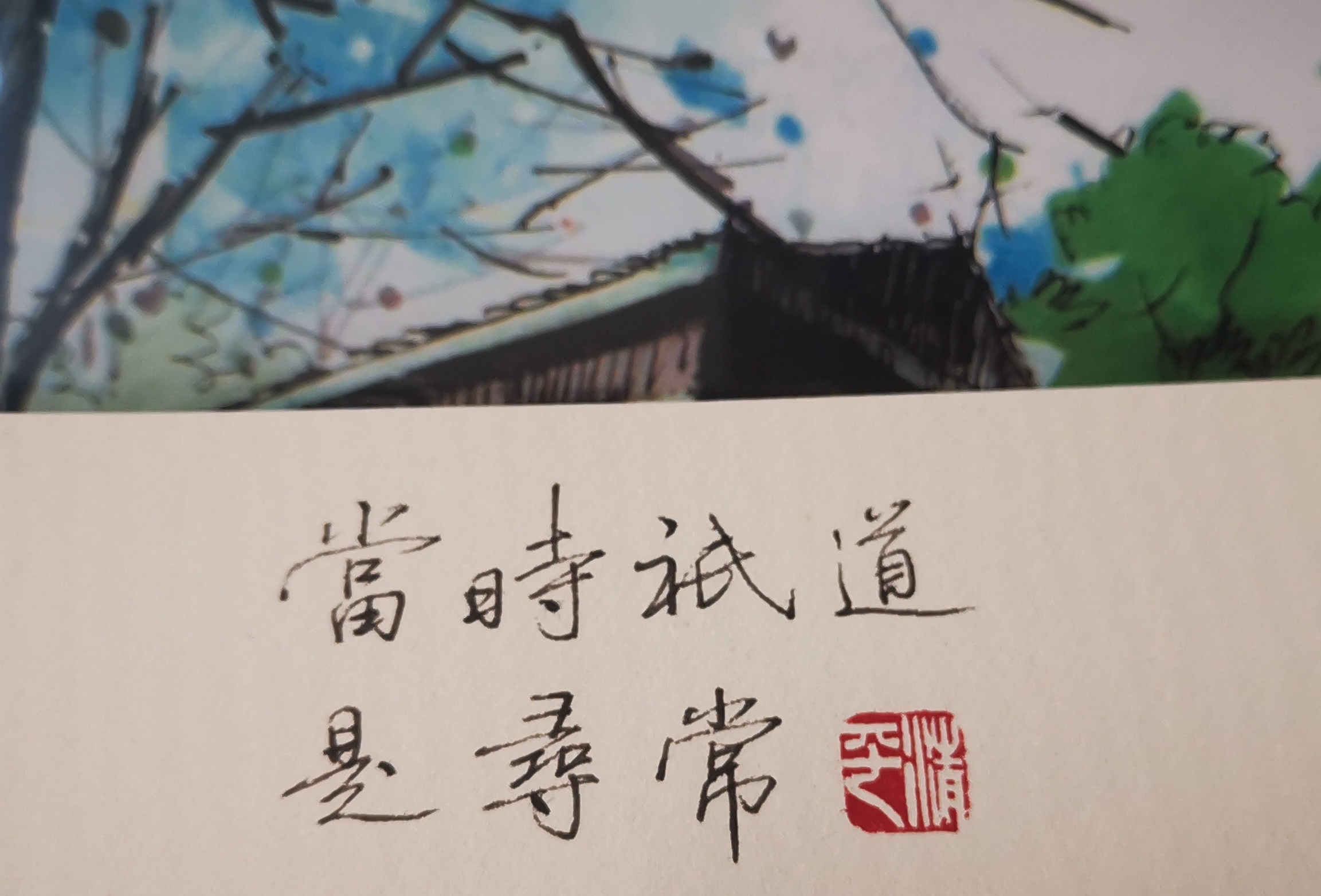 当时只道是寻常